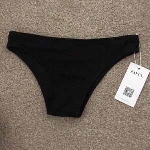 Black Zaful Bikini Bottoms